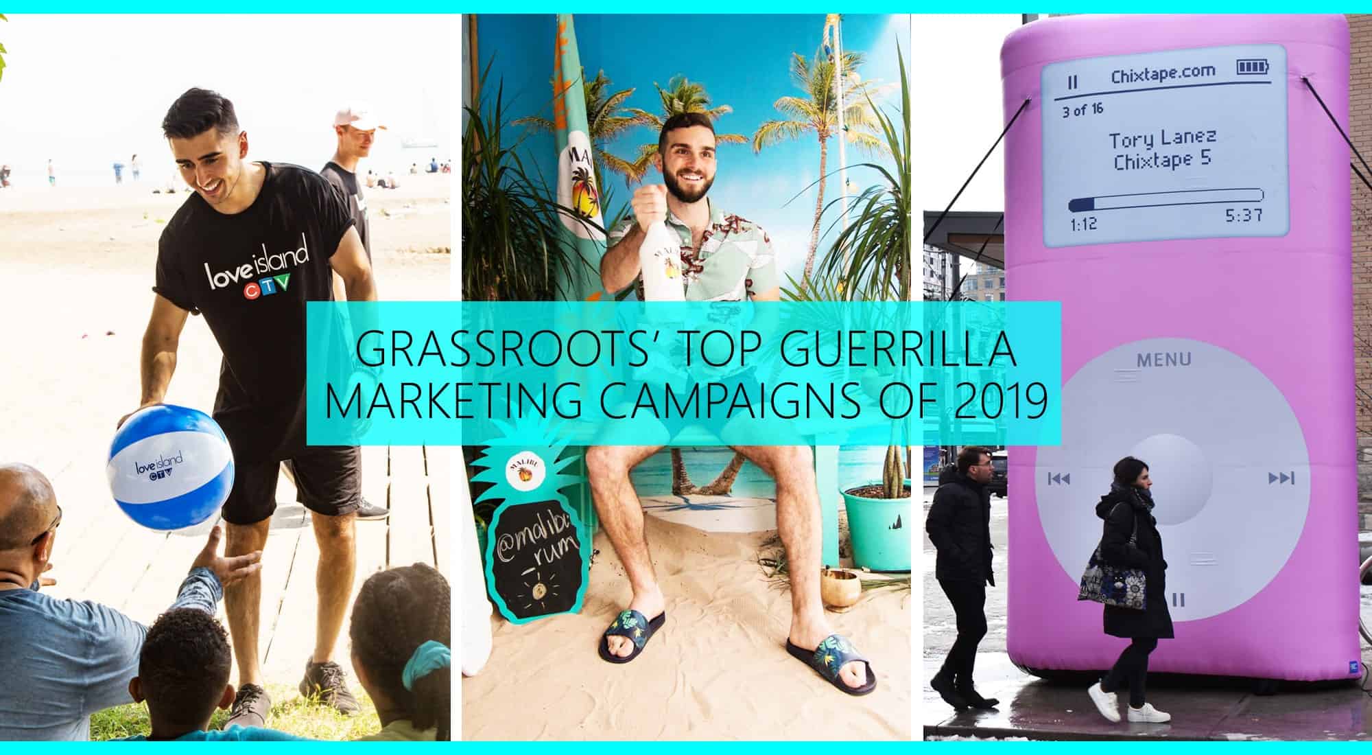 Grassroots’ Top Guerrilla Marketing Campaigns of 2019